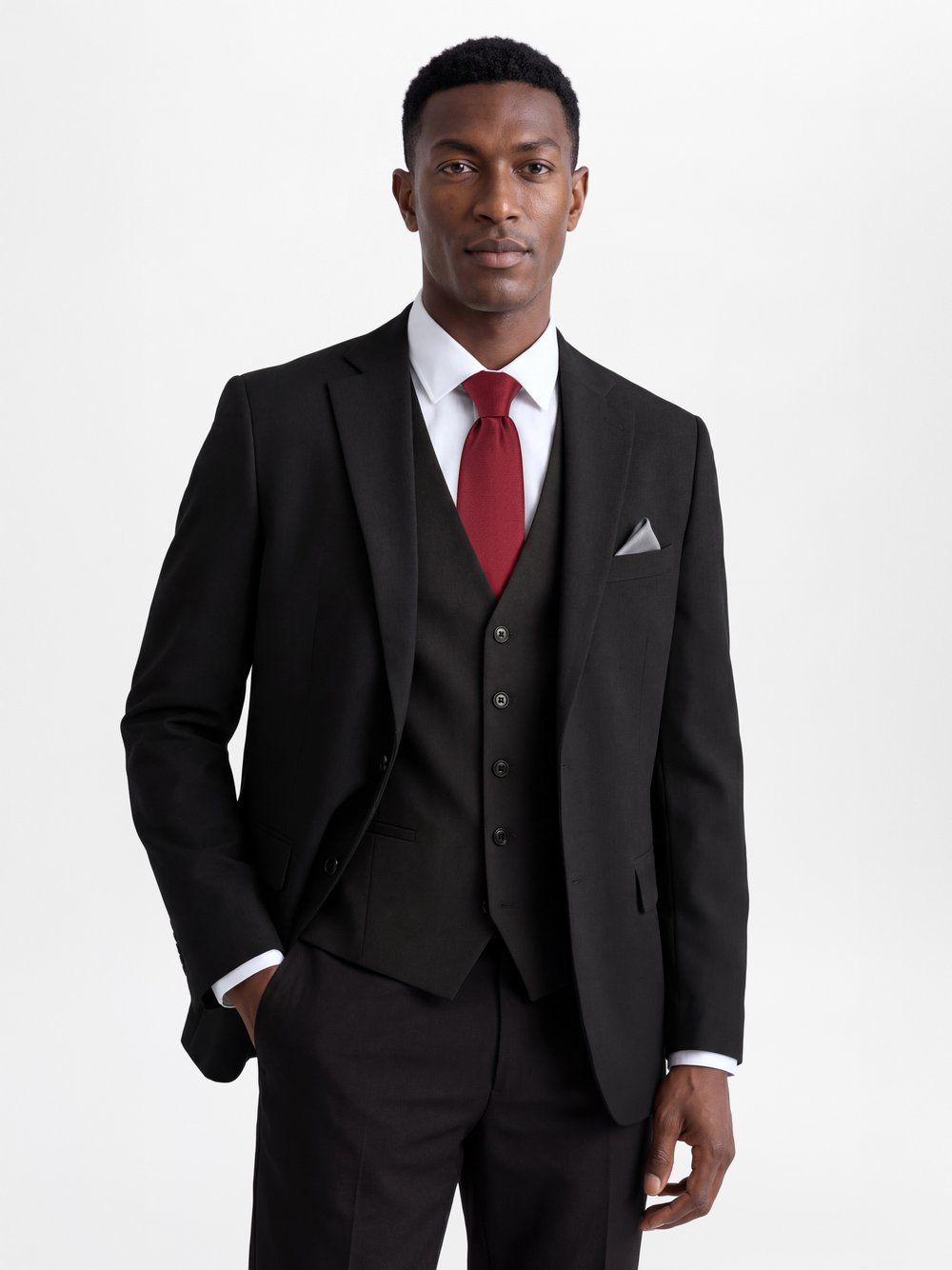 Finshley & Harding Męska kurtka modułowa Mężczyźni Regular Fit szary, 26