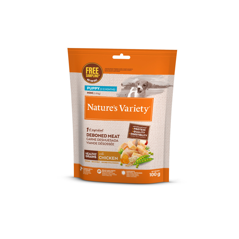 Nature's Variety Healthy Grains Puppy Mini, kurczak - 100 g miniaturka