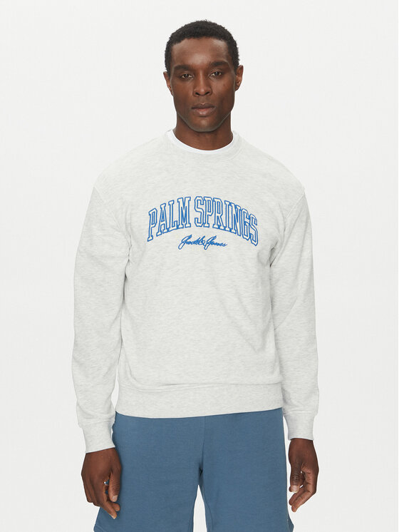 Jack & Jones Bluza Detroit 12268470 Szary Relaxed Fit
