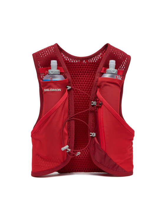 Salomon Kamizelka biegowa Active Skin 4 LC2178300 Czerwony