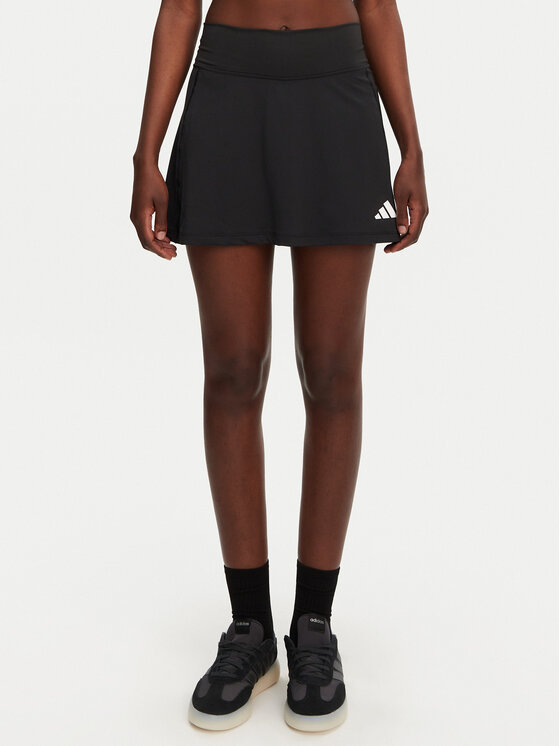 adidas Spódnico-szorty Optime JG6172 Czarny Slim Fit