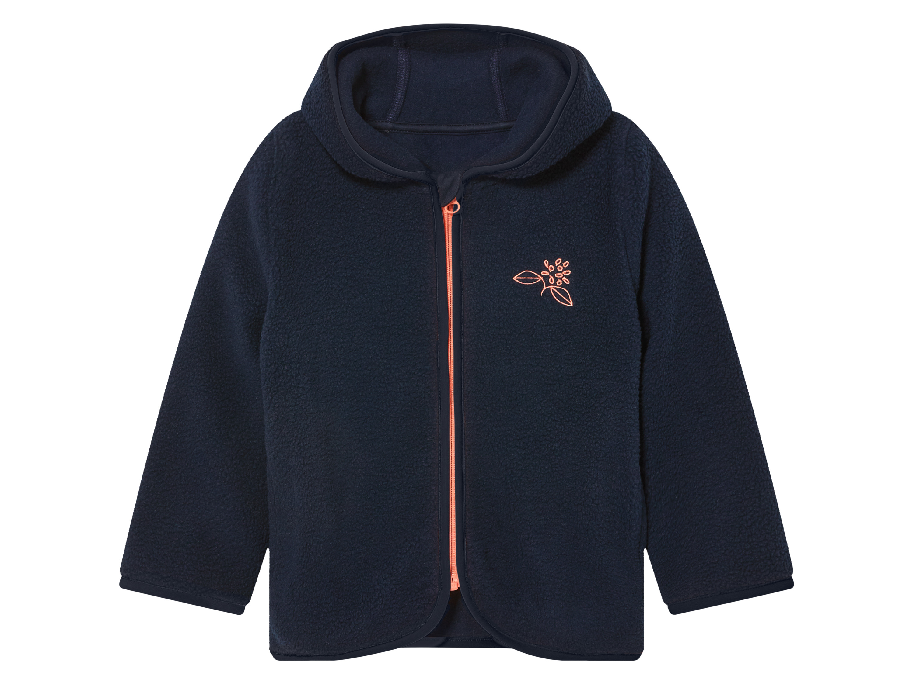 lupilu® Bluza polarowa dziecięca z kapturem (Granatowy, 98/104)
