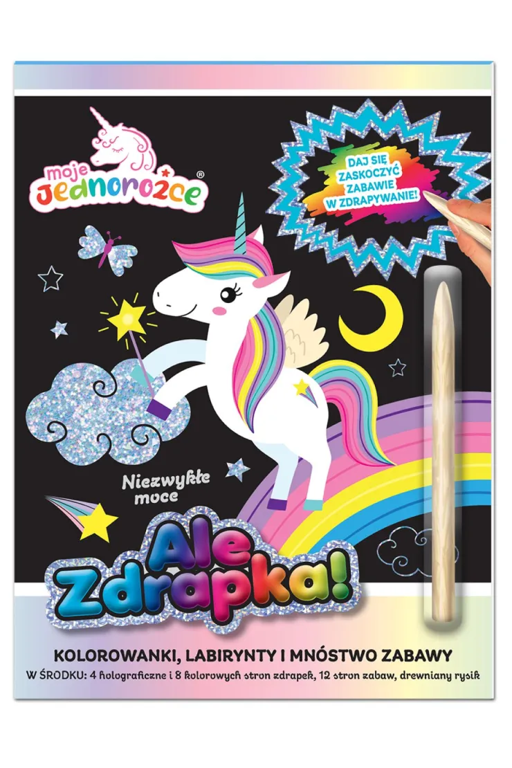 Niezwykłe moce. Moje Jednorożce. Ale zdrapka!