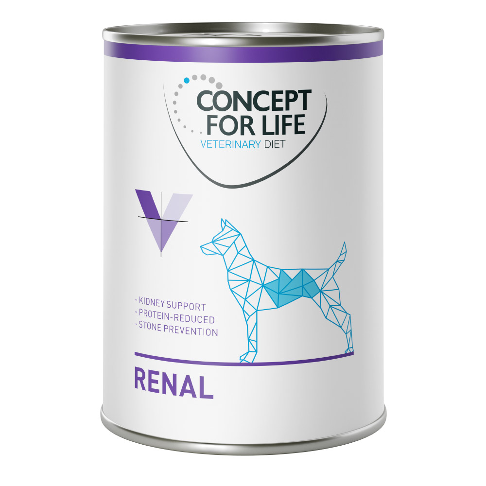Pakiet Concept for Life Veterinary Diet dla psa, 24 x 400 g  - Renal