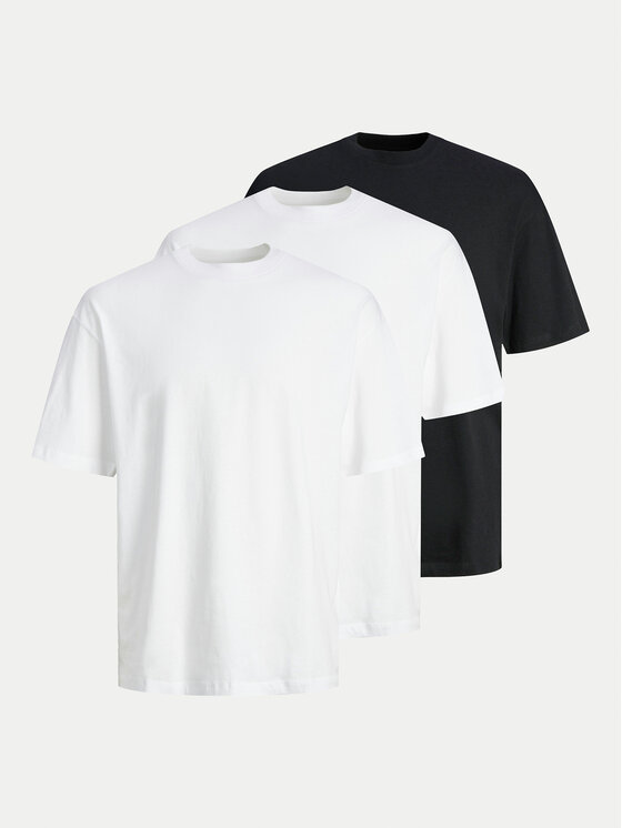 Jack & Jones Komplet t-shirtów Hugo 12284202 Kolorowy Loose Fit