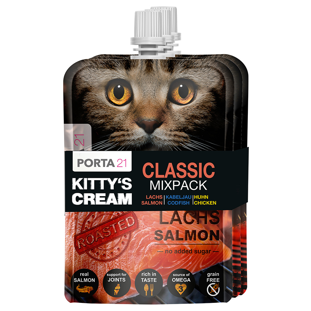 Pakiet mieszany Porta 21 Kitty's Cream  - 3 x 90 g (3 warianty smakowe)