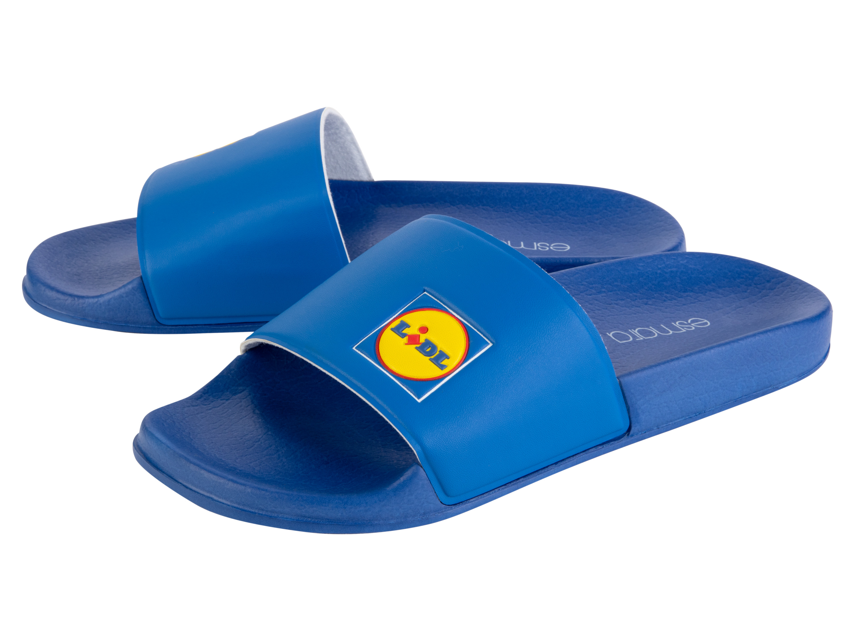 esmara® Klapki basenowe damskie z kolekcji Lidla (Niebieski, 40)