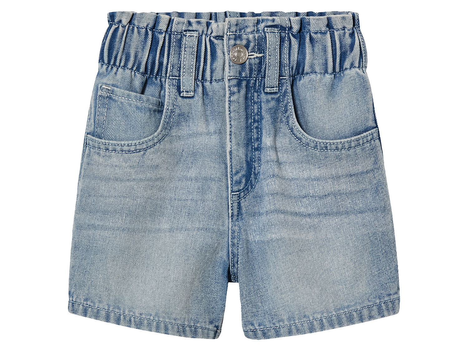lupilu® Spodenki dziecięce jeansowe z bawełny (98/104, Jasnoniebieski)