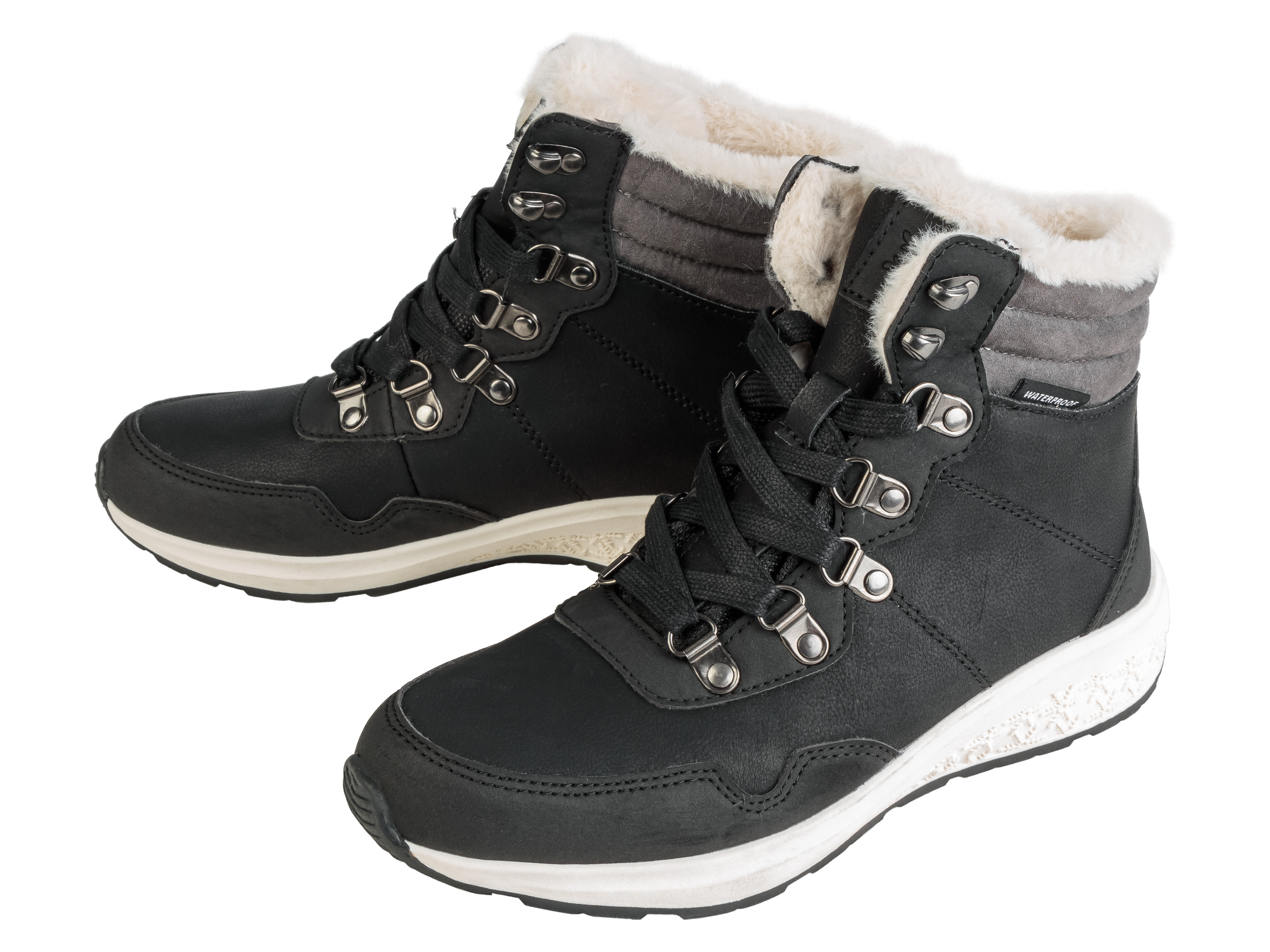 esmara® Buty damskie zimowe, wodoodporne (36, Czarny) miniaturka