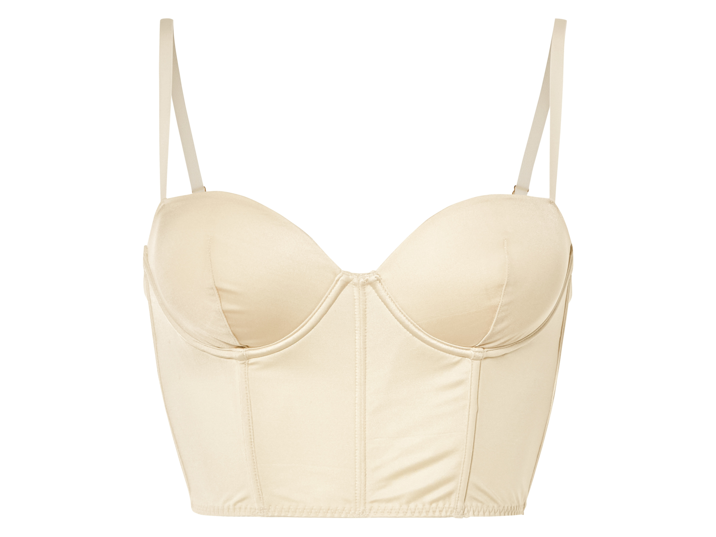 ESMARA® Biustonosz gorsetowy (Biały, 80B) miniaturka