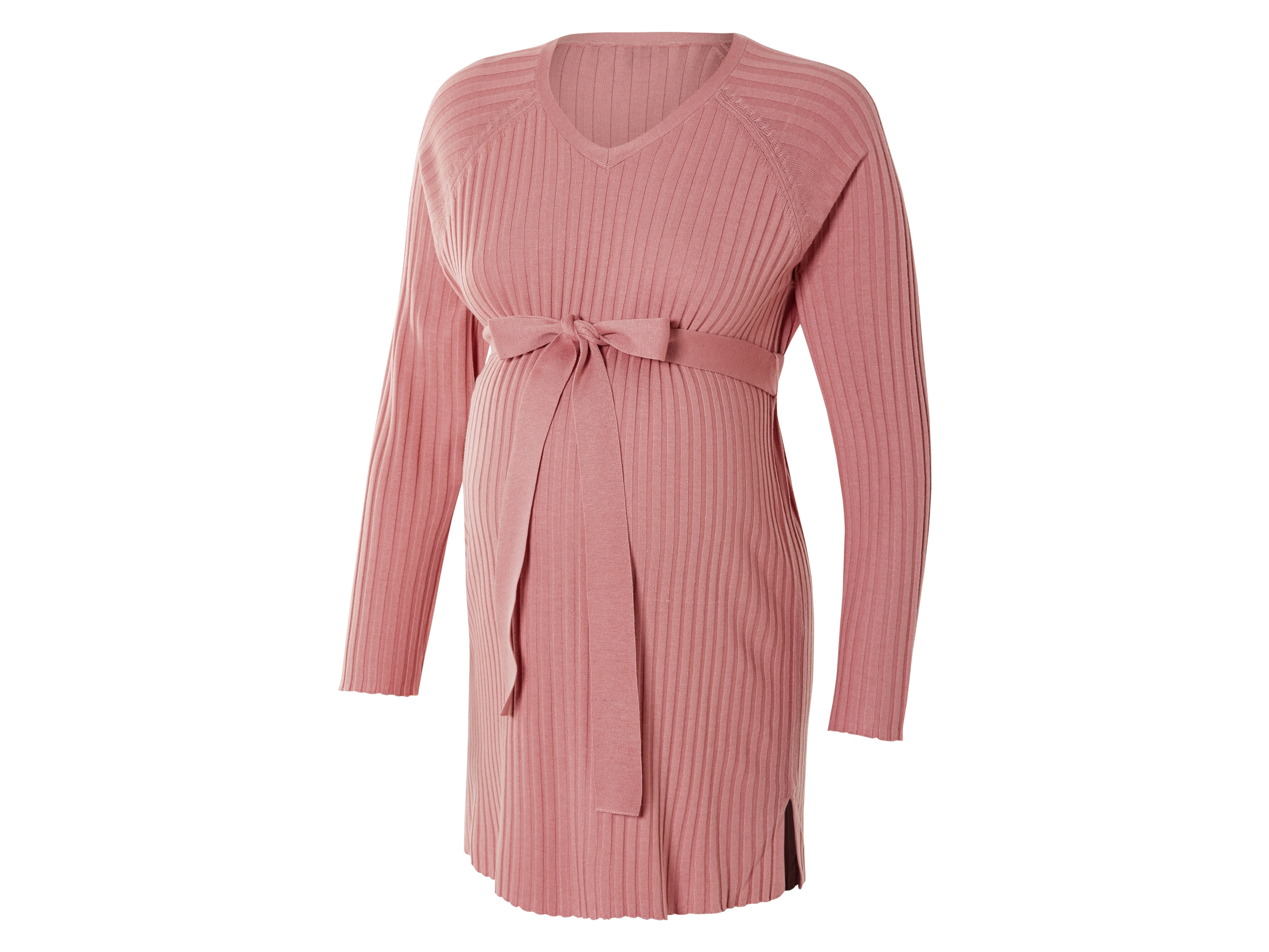 esmara® Sweter sukienka ciążowa damska (Różowy, XL(48/50)) miniaturka