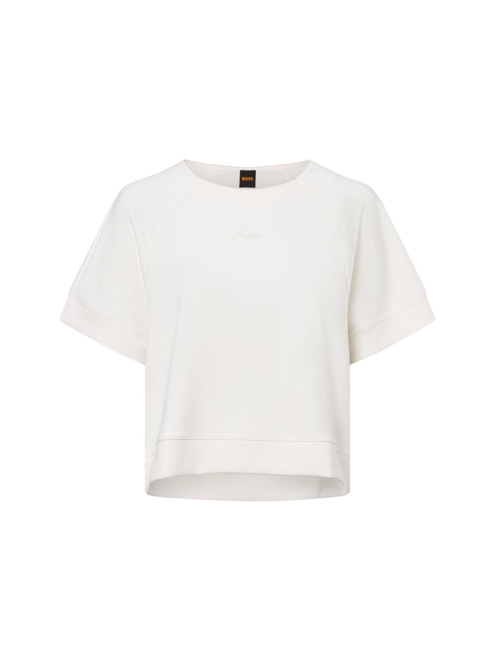 BOSS Orange Bluza damska - C_Emsa Kobiety Lyocell beżowy, XS
