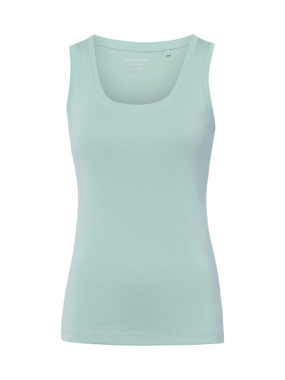brookshire Top damski Kobiety Bawełna zielony, XXL