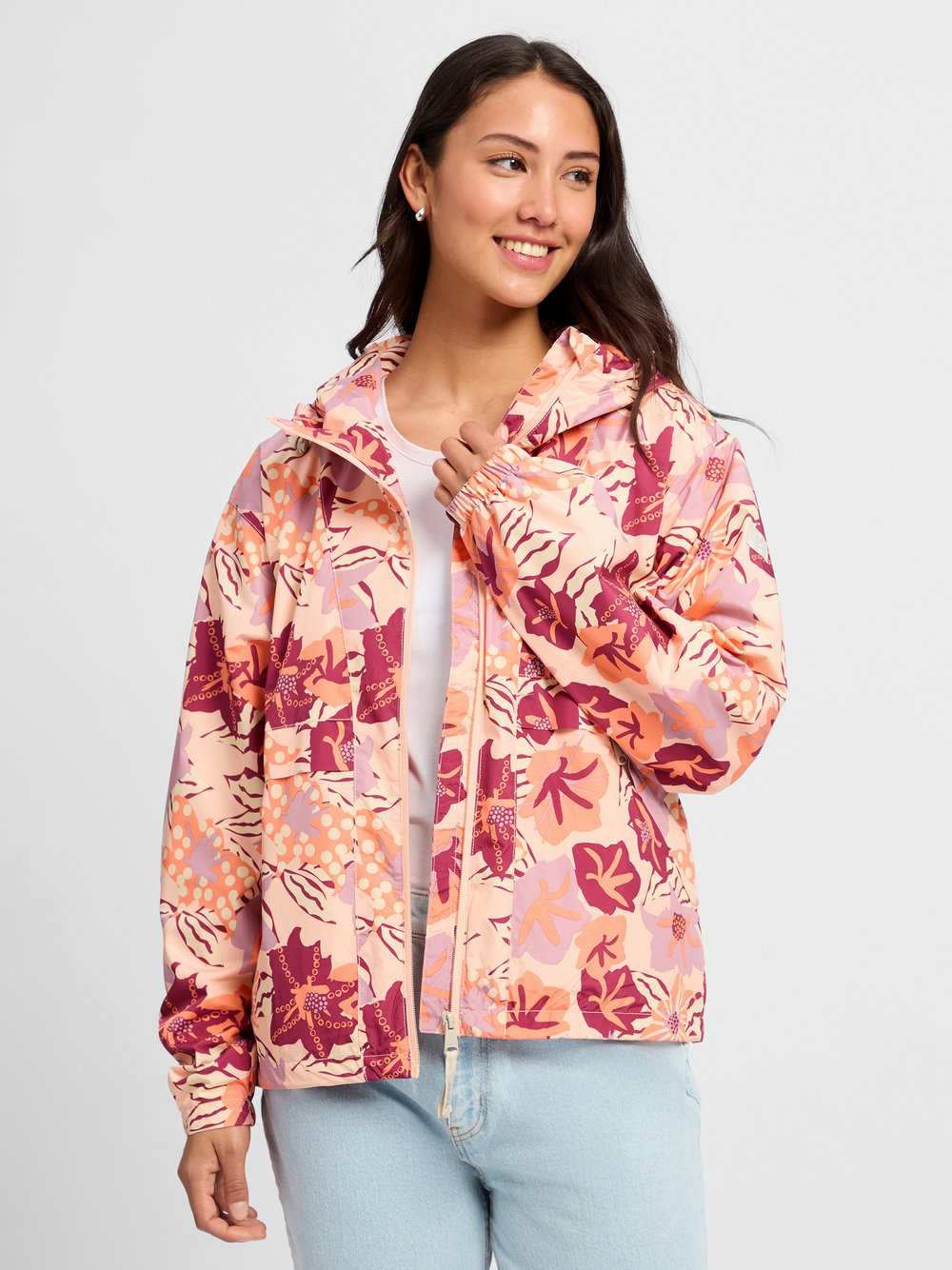 Ragwear Damska kurtka funkcjonalna - Chrisanta Kobiety pomarańczowy|czerwony|lila, S