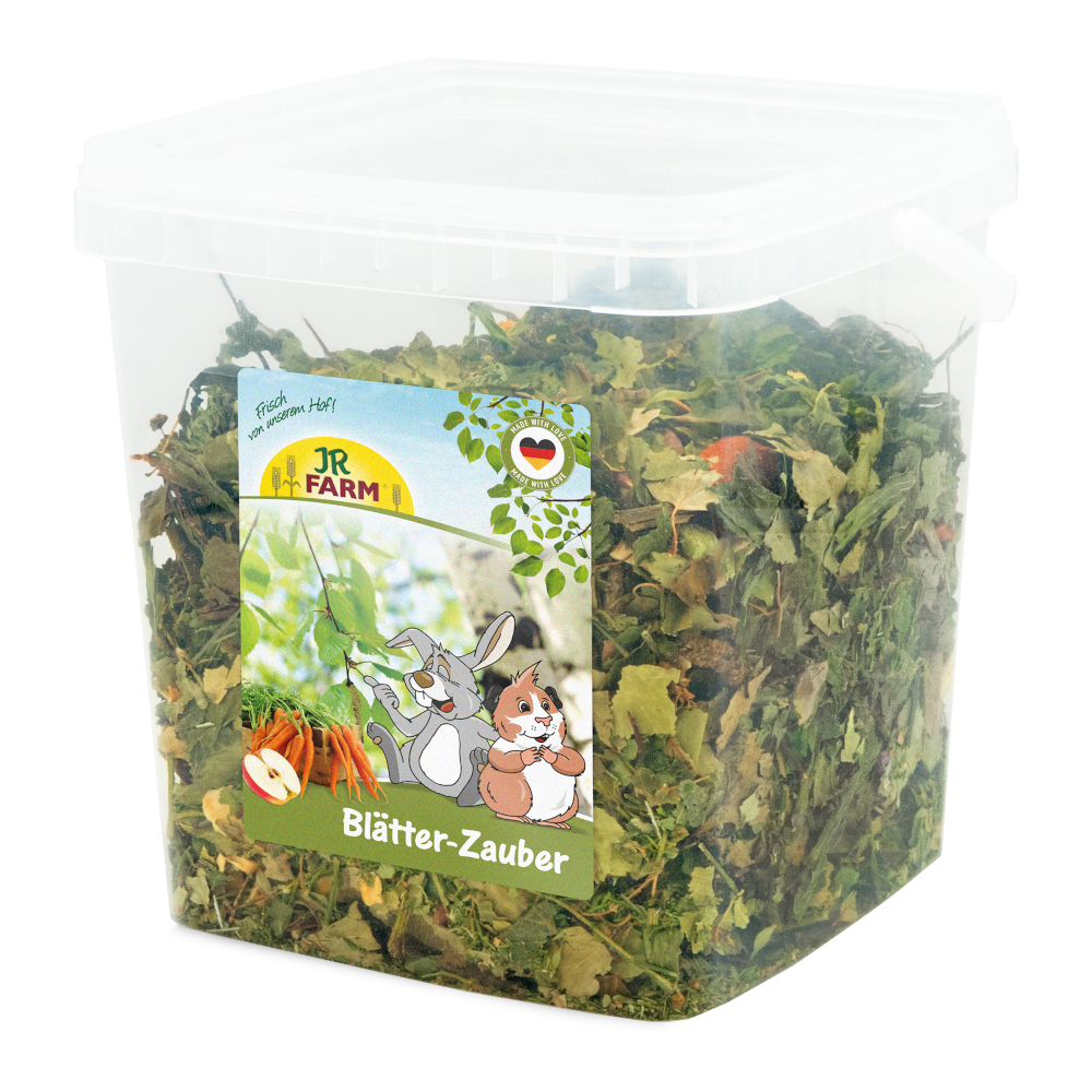 JR Farm liście i zioła dla gryzoni, w wiaderku - 410 g