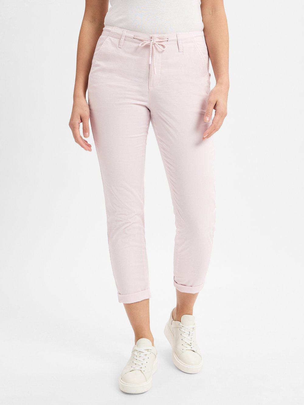 comma casual identity Chino Kobiety Bawełna różowy, 34