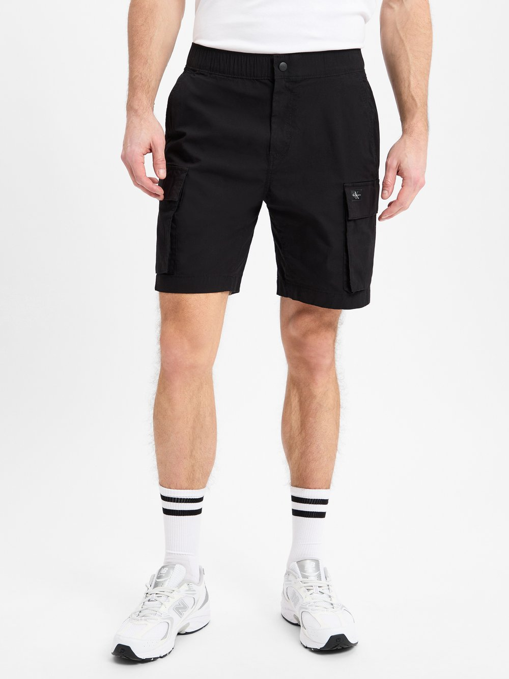 Calvin Klein Jeans Męskie szorty cargo Mężczyźni Bawełna czarny, 33