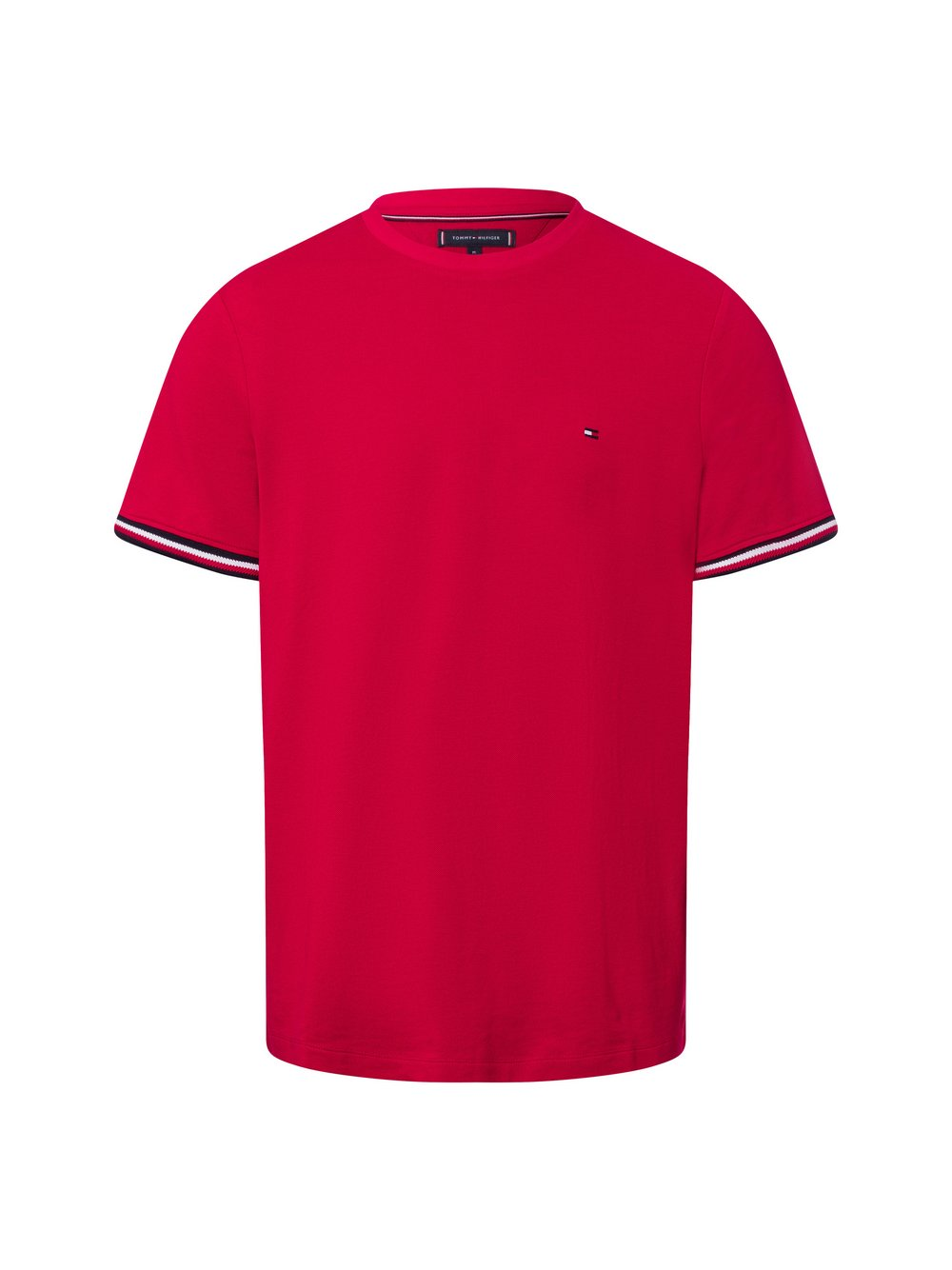 Tommy Hilfiger Koszulka męska Mężczyźni Bawełna czerwony, M