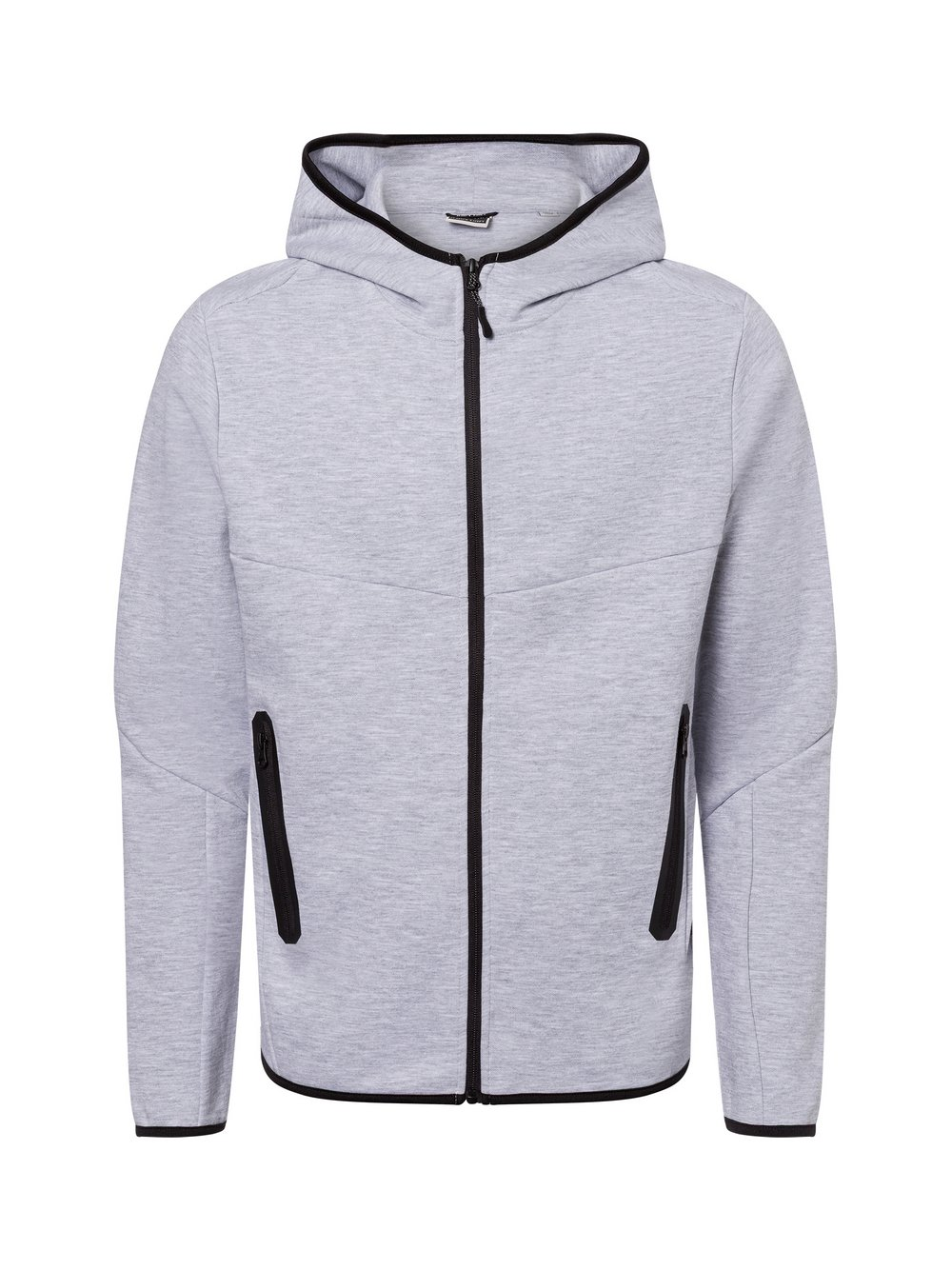 Jack & Jones Męska kurtka z kapturem - JCOFusion Mężczyźni szary, L