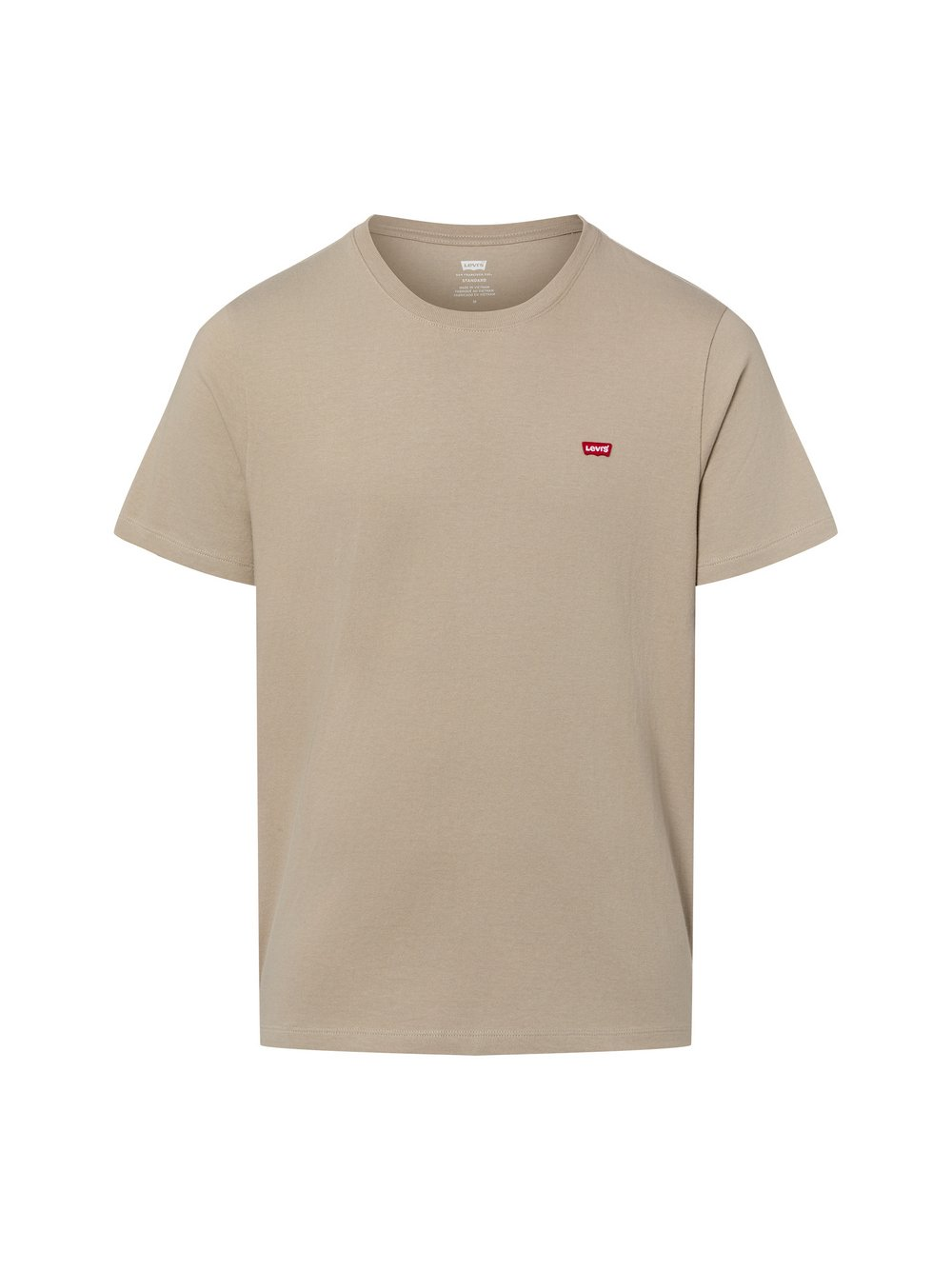 Levi's T-shirt męski Mężczyźni Dżersej brązowy|szary, XXL