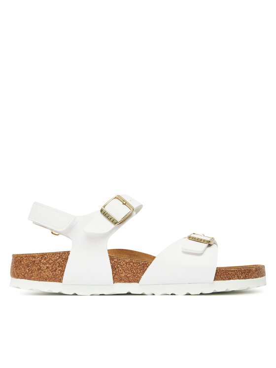 Birkenstock Sandały Rio Flowers As Kids 1029561 D Biały