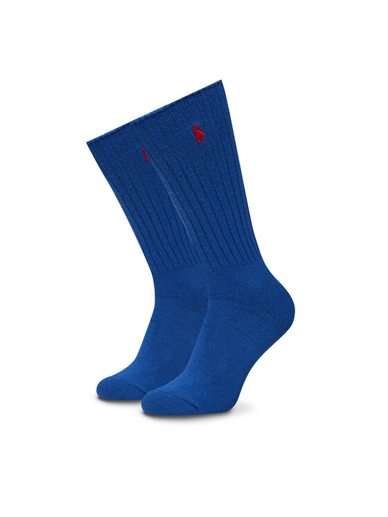 Polo Ralph Lauren Skarpety wysokie unisex 449915908036 Niebieski