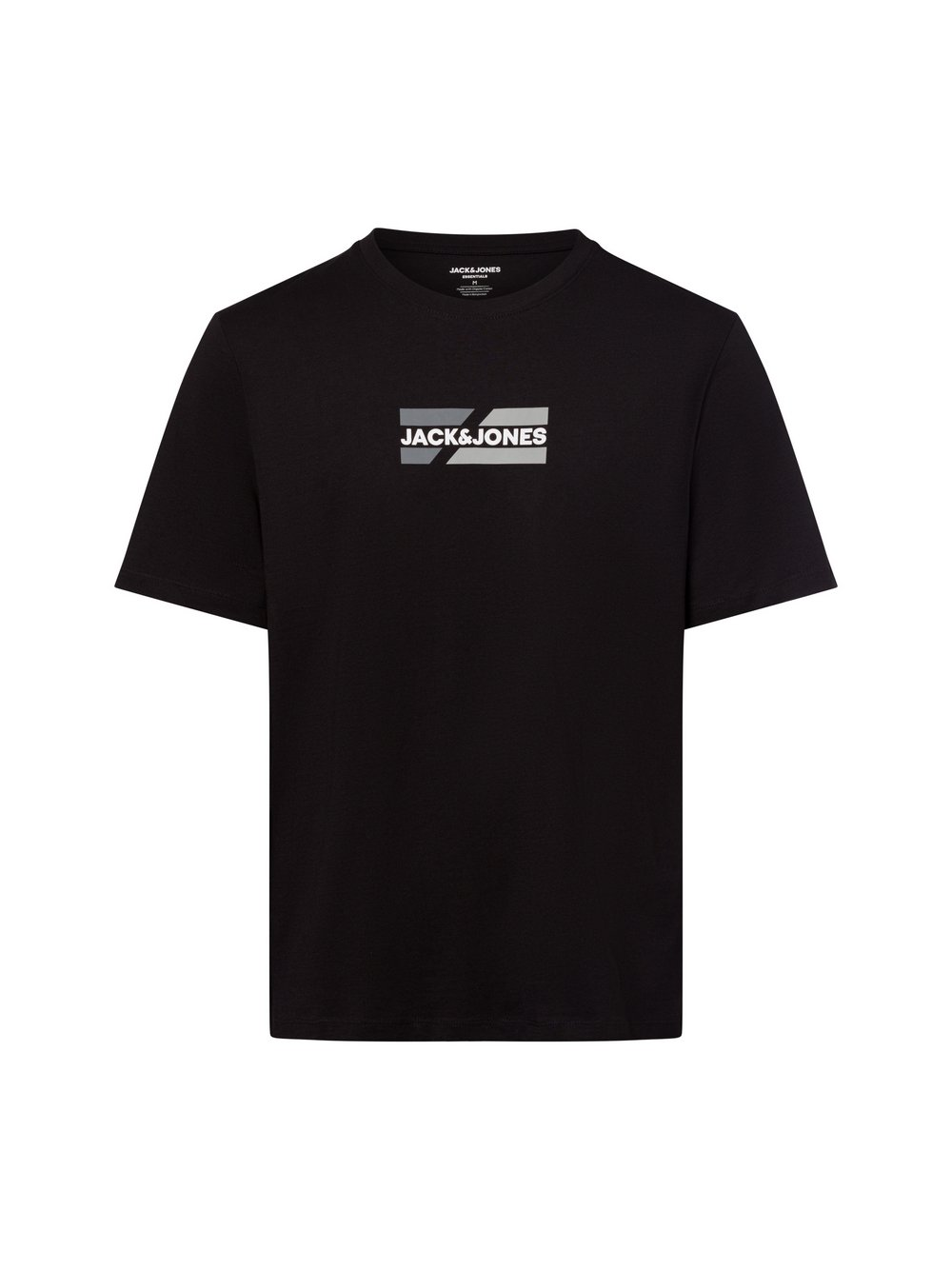 Jack & Jones Koszulka męska - JJEcorp Mężczyźni Bawełna czarny, XL