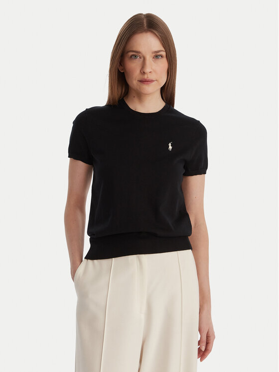 Polo Ralph Lauren T-Shirt 211971872005 Czarny Slim Fit
