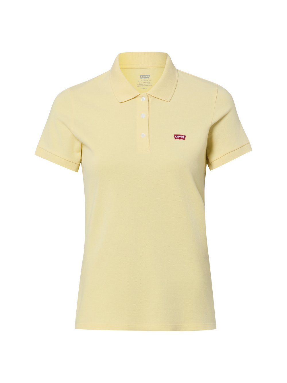 Levi's Damska koszulka polo Kobiety Bawełna żółty, L