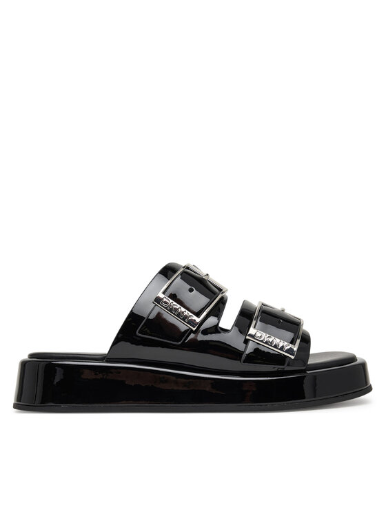 DKNY Klapki Leocadia K1674345 Czarny