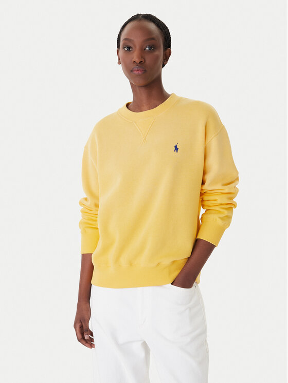 Polo Ralph Lauren Bluza 211971697504 Żółty Relaxed Fit