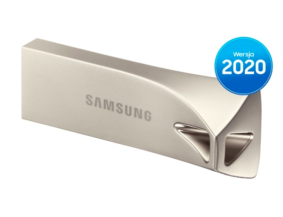 Pendrive Samsung BAR PLUS (2020) 256GB MUF-256BE3/APC Champagne Silver
