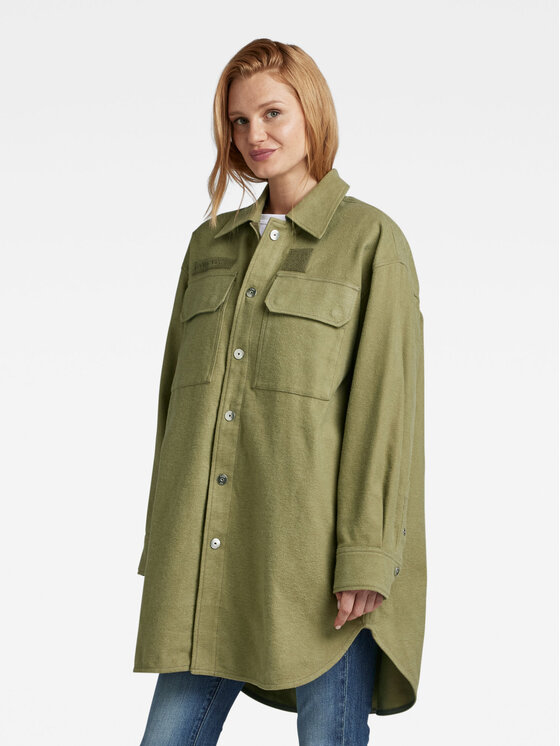 G-Star Raw Kurtka przejściowa D23023-C838-B212 Zielony Oversize
