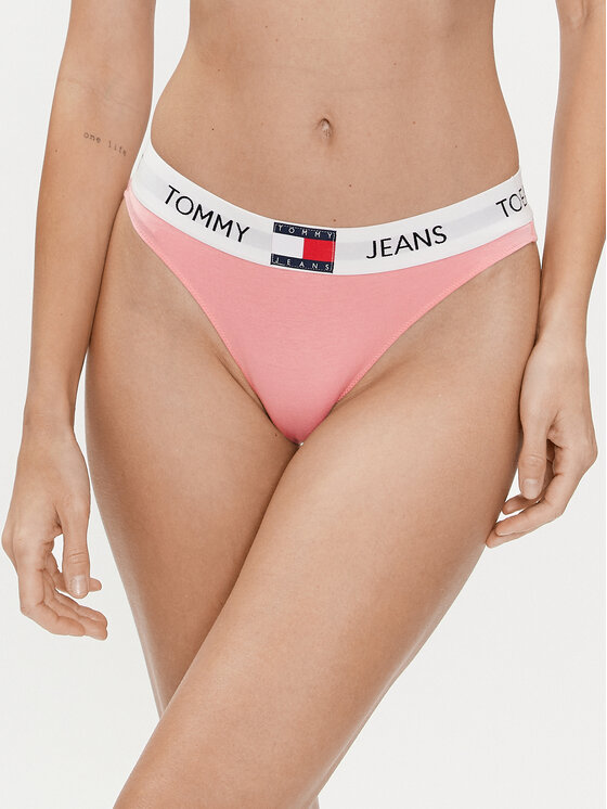 Tommy Jeans Biustonosz top UW0UW05345 Różowy