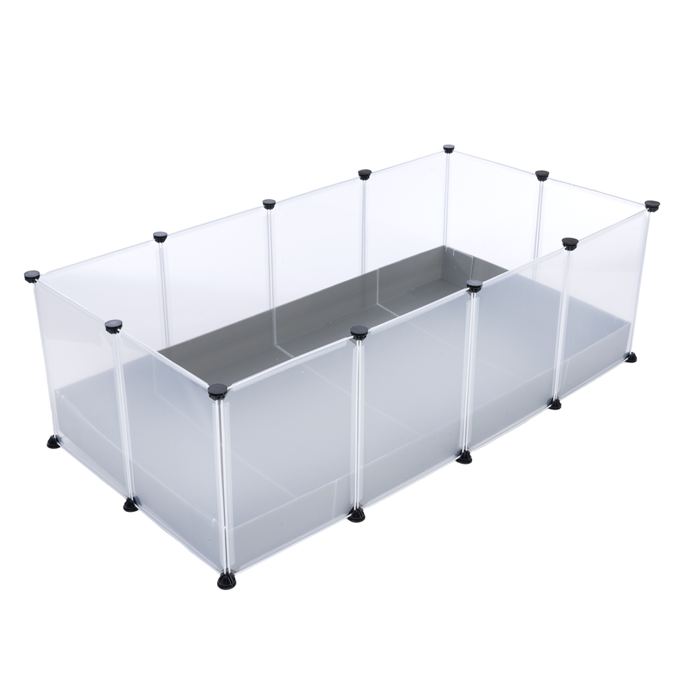 TIAKI wybieg dla małych zwierząt Indoor, z podstawą - Dł. x szer. x wys.: 145 x 75 x 46 cm miniaturka