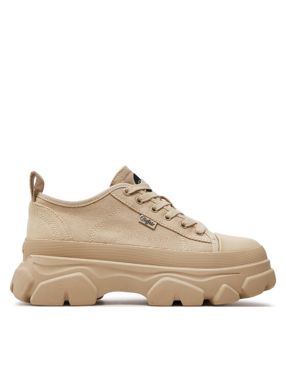 Buffalo Sneakersy Tremor Lace Up Lo 1622458 Beżowy