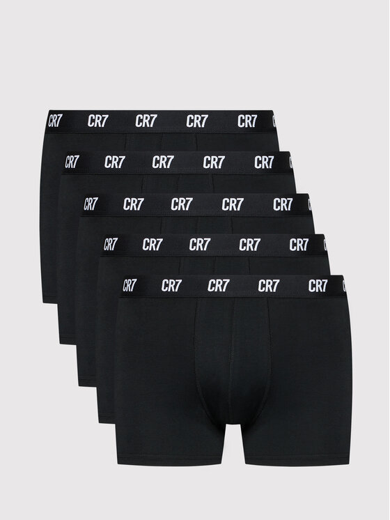 Cristiano Ronaldo CR7 Komplet bokserek Basic Trunk 5-Pack 8106-49-2900 Czarny