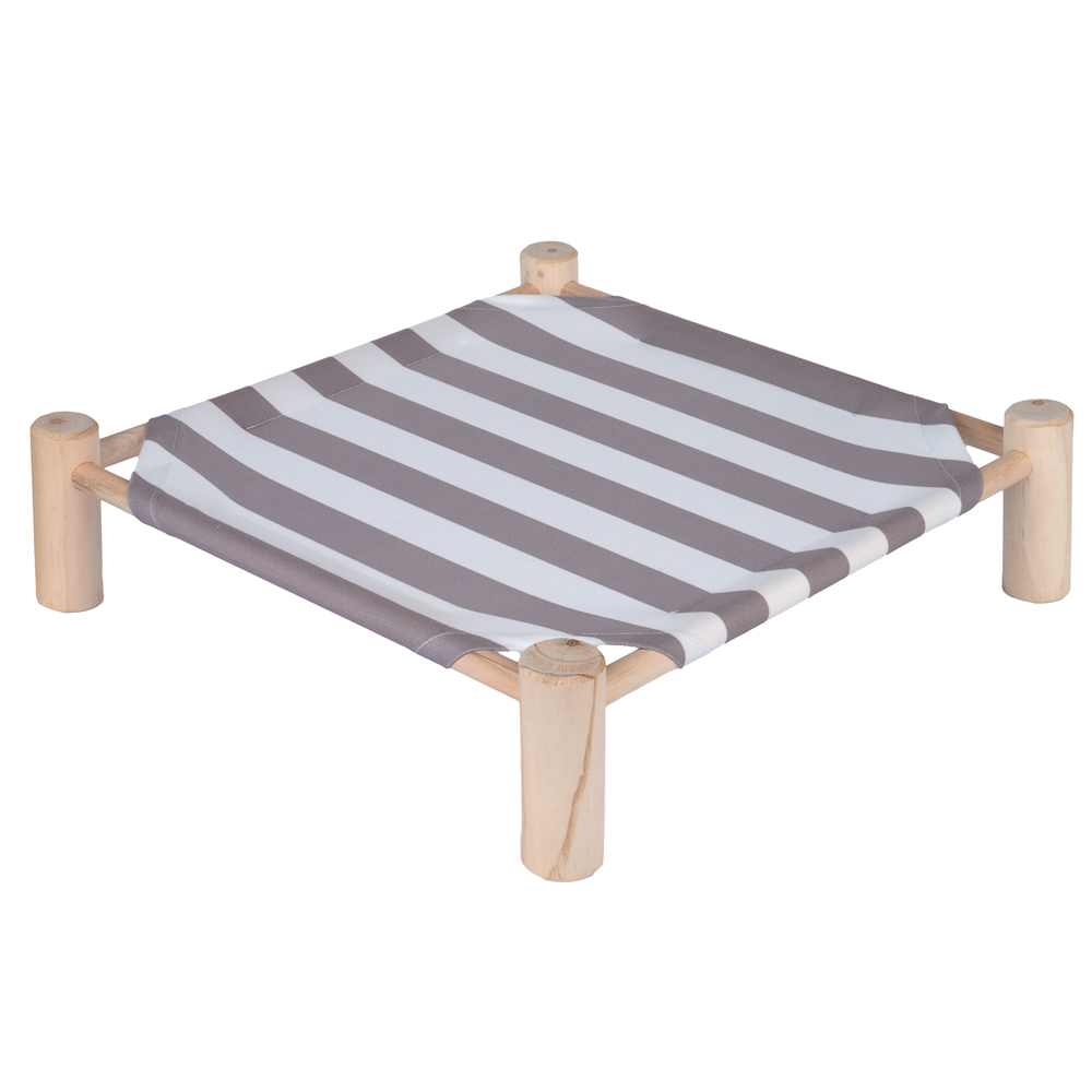 TIAKI legowisko dla kota Stripes - dł. x szer. x wys.: 50 x 50 x 13 cm