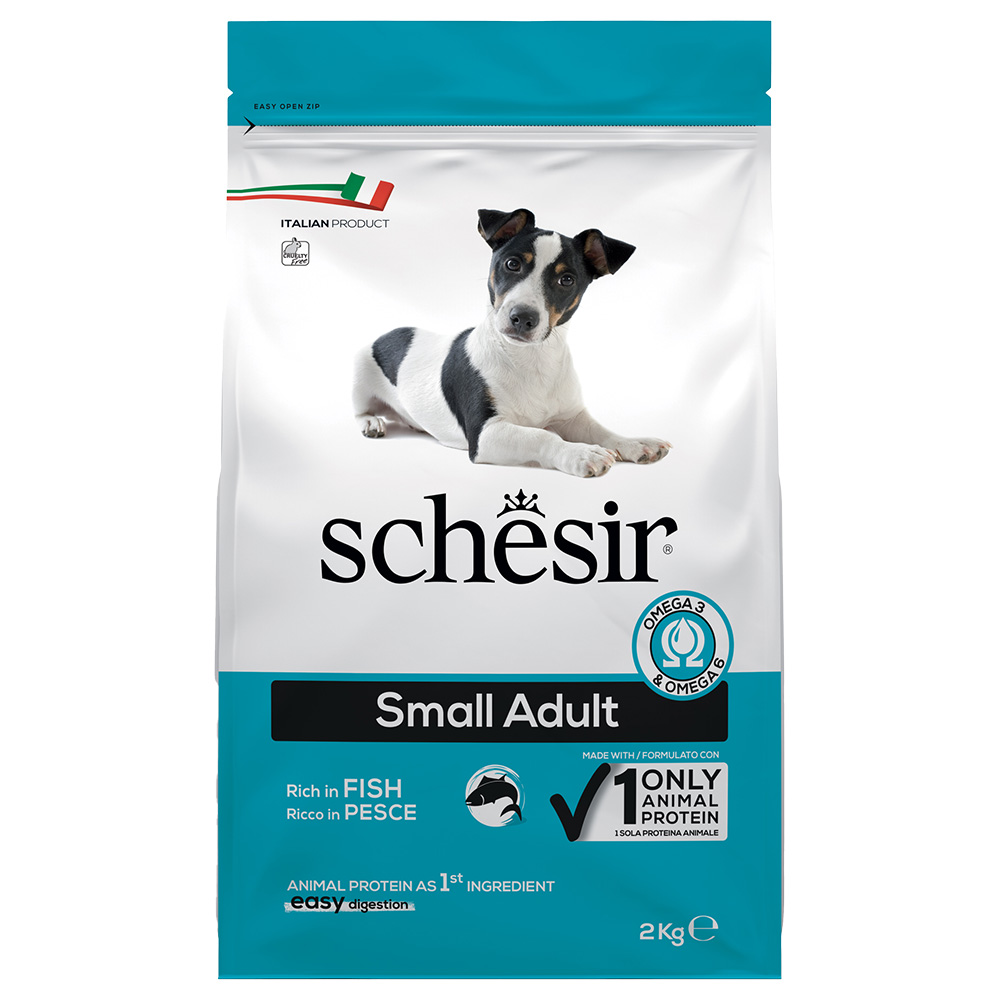 Schesir Dog Small Adult z rybą - 2 x 2 kg