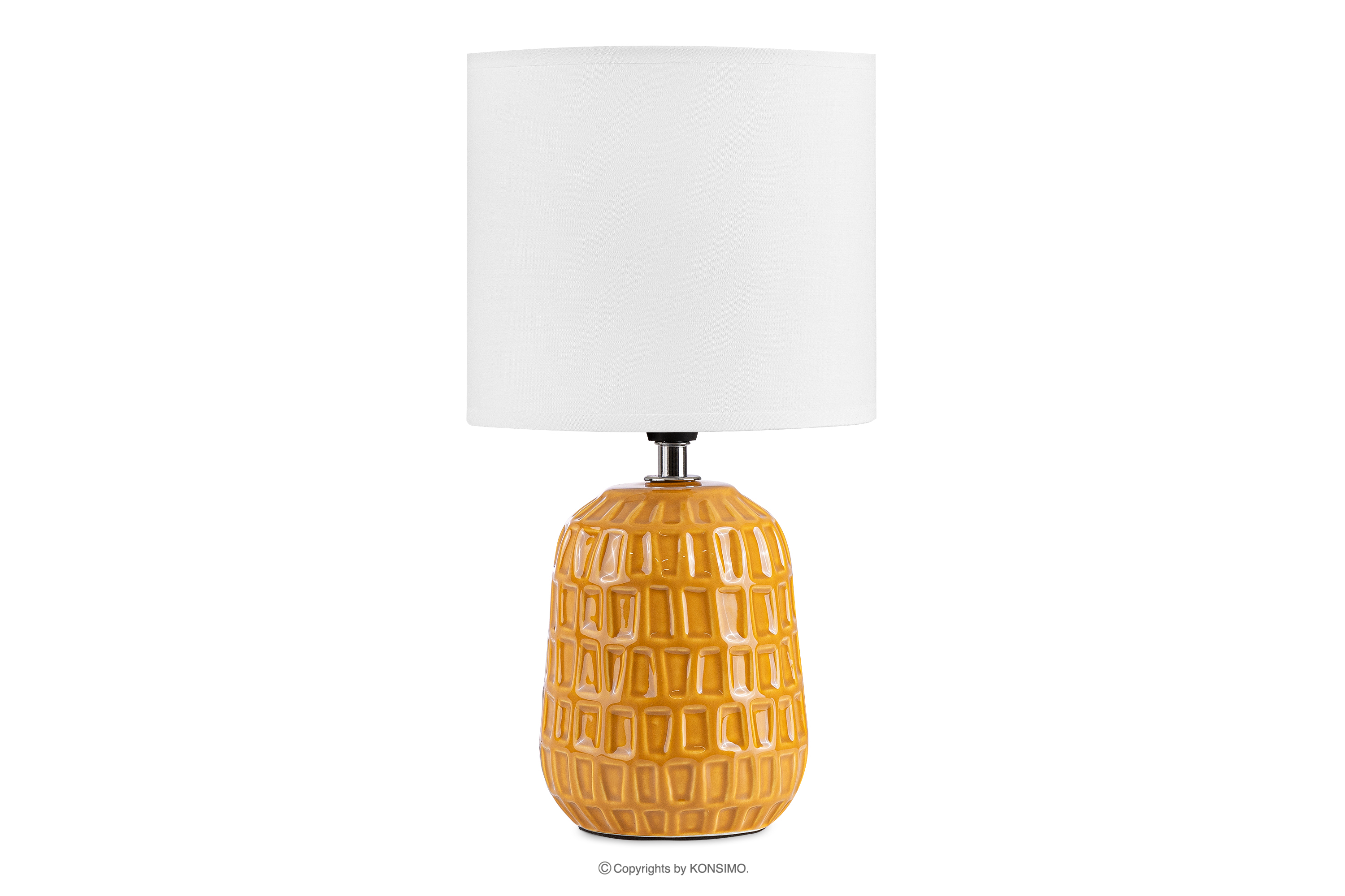 Lampa stołowa boho miodowy STANDI