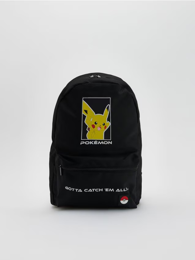 Reserved - Plecak Pokémon - czarny