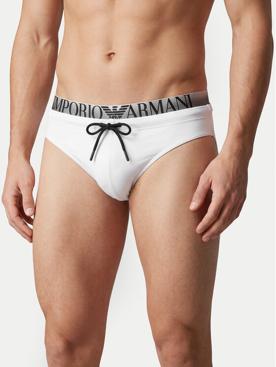 Emporio Armani Kąpielówki EM000582 AF20432 U0002 Biały