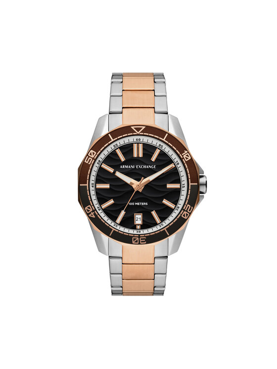 Armani Exchange Zegarek Spencer AX1962 Brązowy