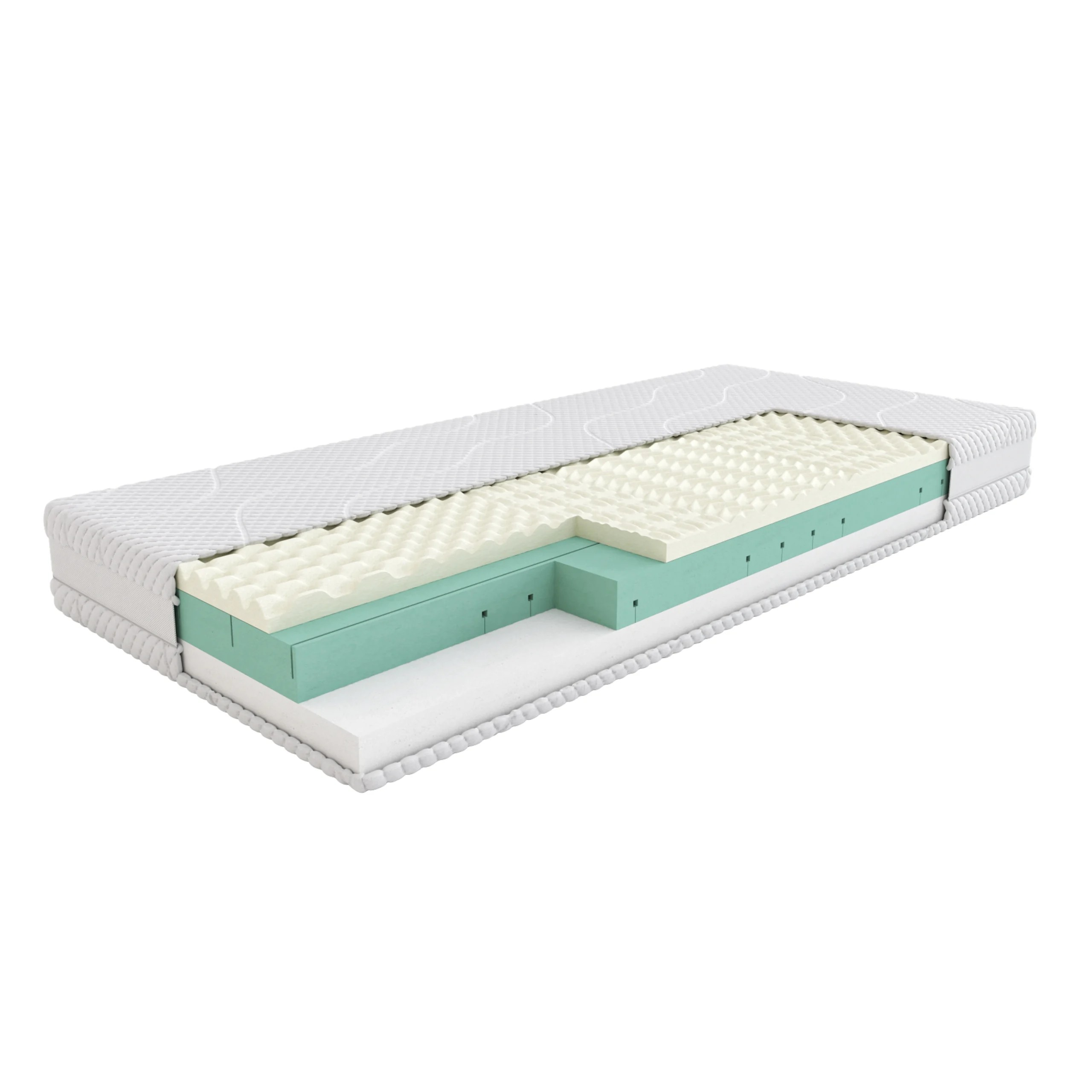 Materac Comfort SleepMed 120x200 cm piankowy, wyrób medyczny, H4/H5 twardy/bardzo twardy