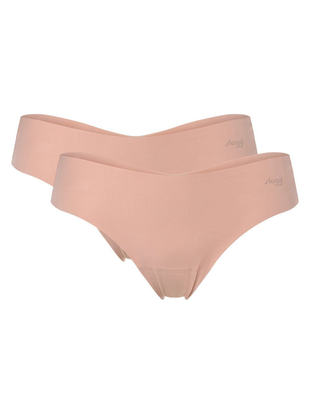 sloggi Damskie stringi hipster pakowane po 2 szt. Kobiety beżowy, XS