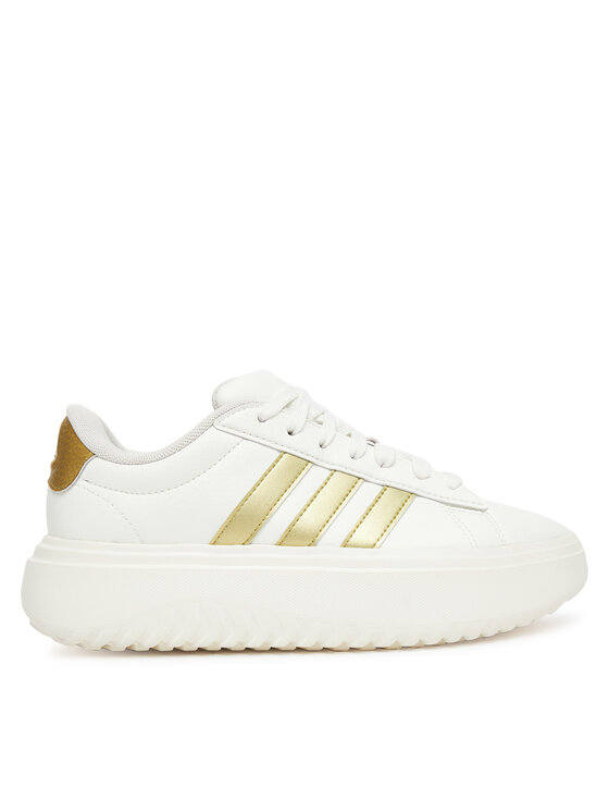 adidas Sneakersy Grand Court Platform JR0699 Biały