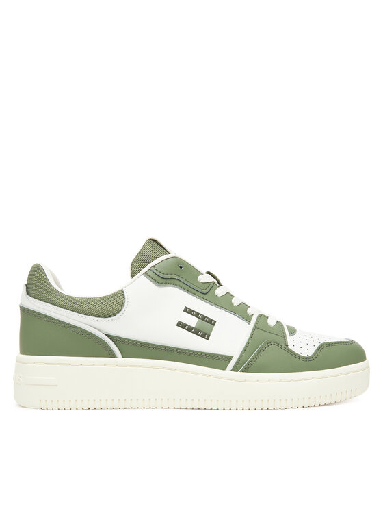 Tommy Jeans Sneakersy Tjm Retro Basket EM0EM01610 Biały