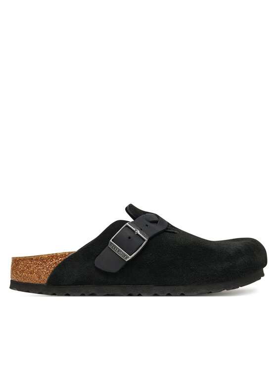 Birkenstock Klapki Boston Braided 1030497 Czarny