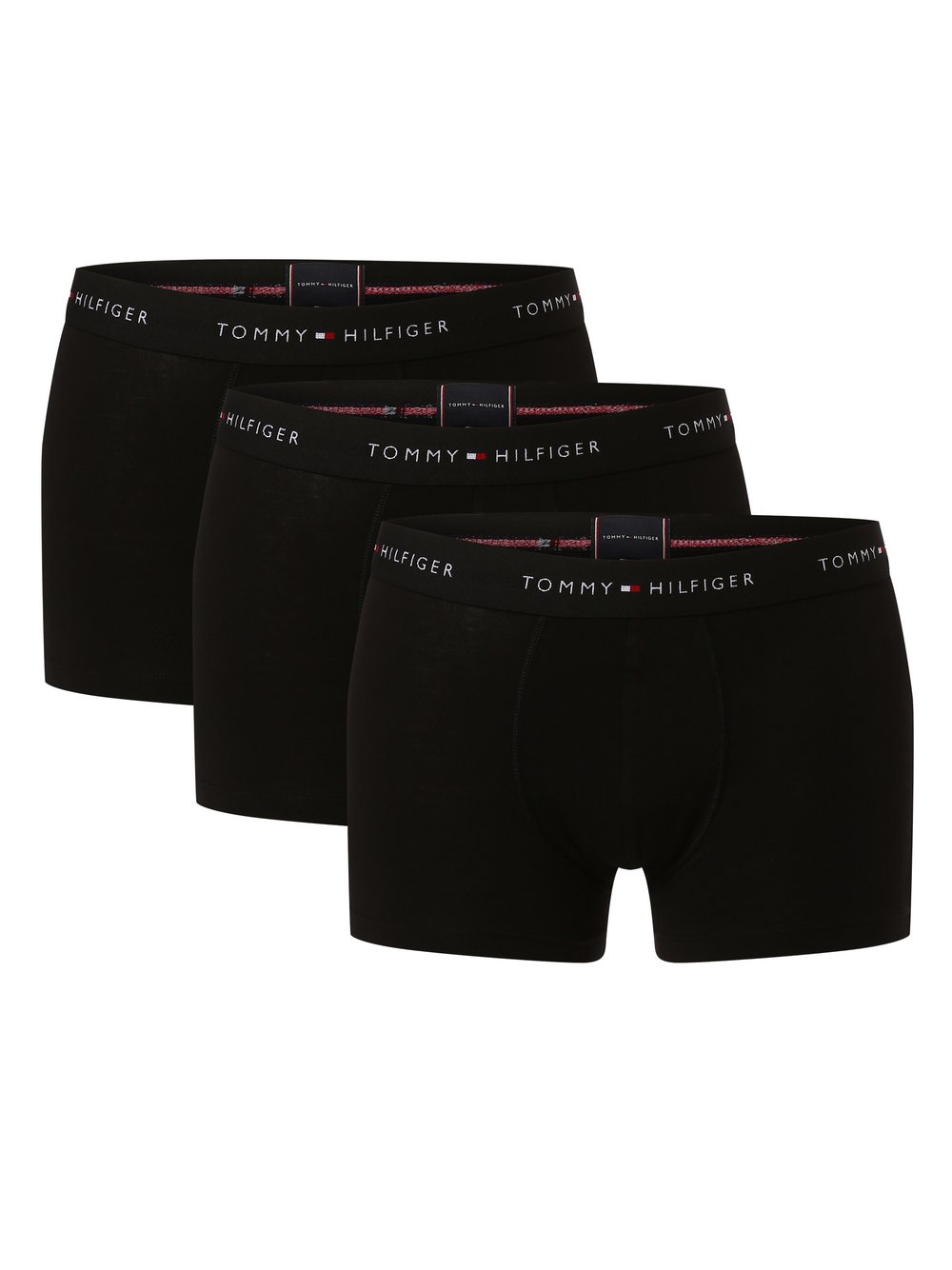 Tommy Hilfiger Obcisłe bokserki pakowane po 3 szt. Mężczyźni Bawełna czarny, LG