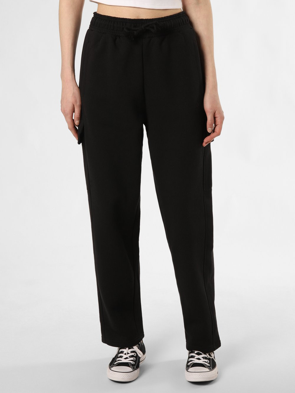 adidas Sportswear Damskie spodnie dresowe Kobiety czarny, M